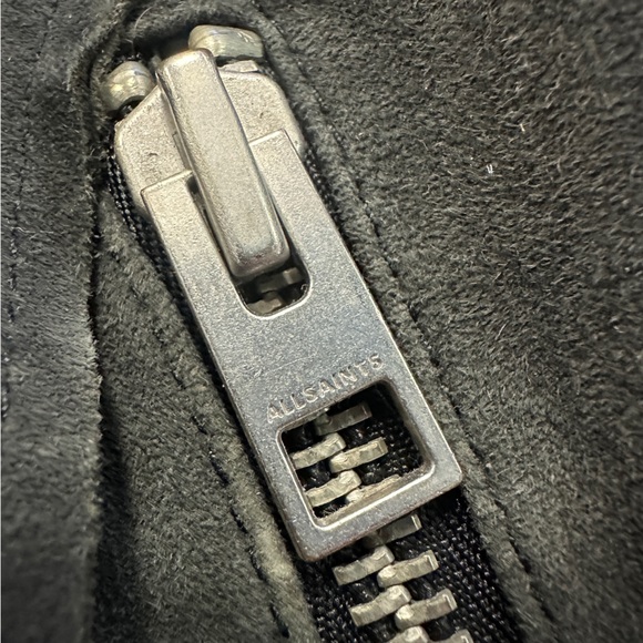 ALL SAINTS Suede Jacket - Picture 6 of 8